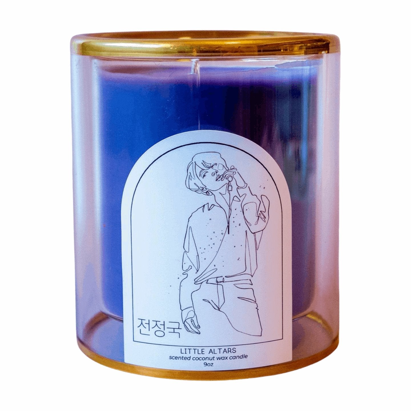 JEON JUNG-KOOK (전정국) CANDLE 9oz Scented Candle Little Altars Candle Co 