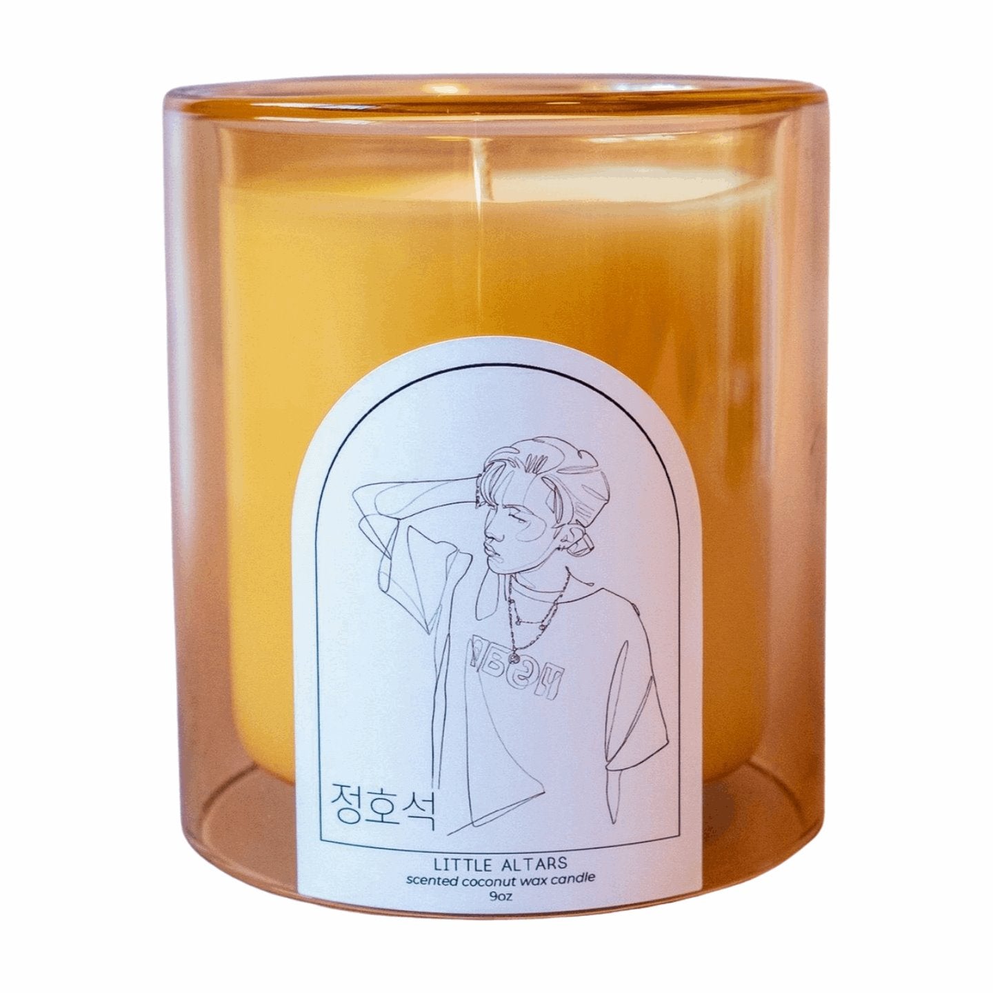 JUNG HO-SEOK (정호석) CANDLE 9oz Scented Candle Little Altars Candle Co 