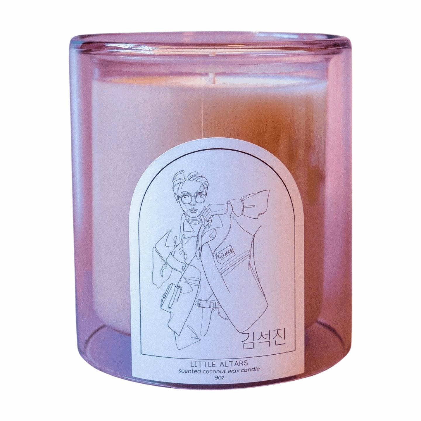 KIM SEOK-JIN (김석진) CANDLE 9oz Scented Candle Little Altars Candle Co 