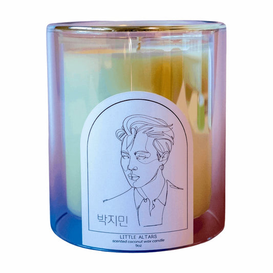 PARK JIMIN (박지민) CANDLE 9oz Scented Candle Little Altars Candle Co 